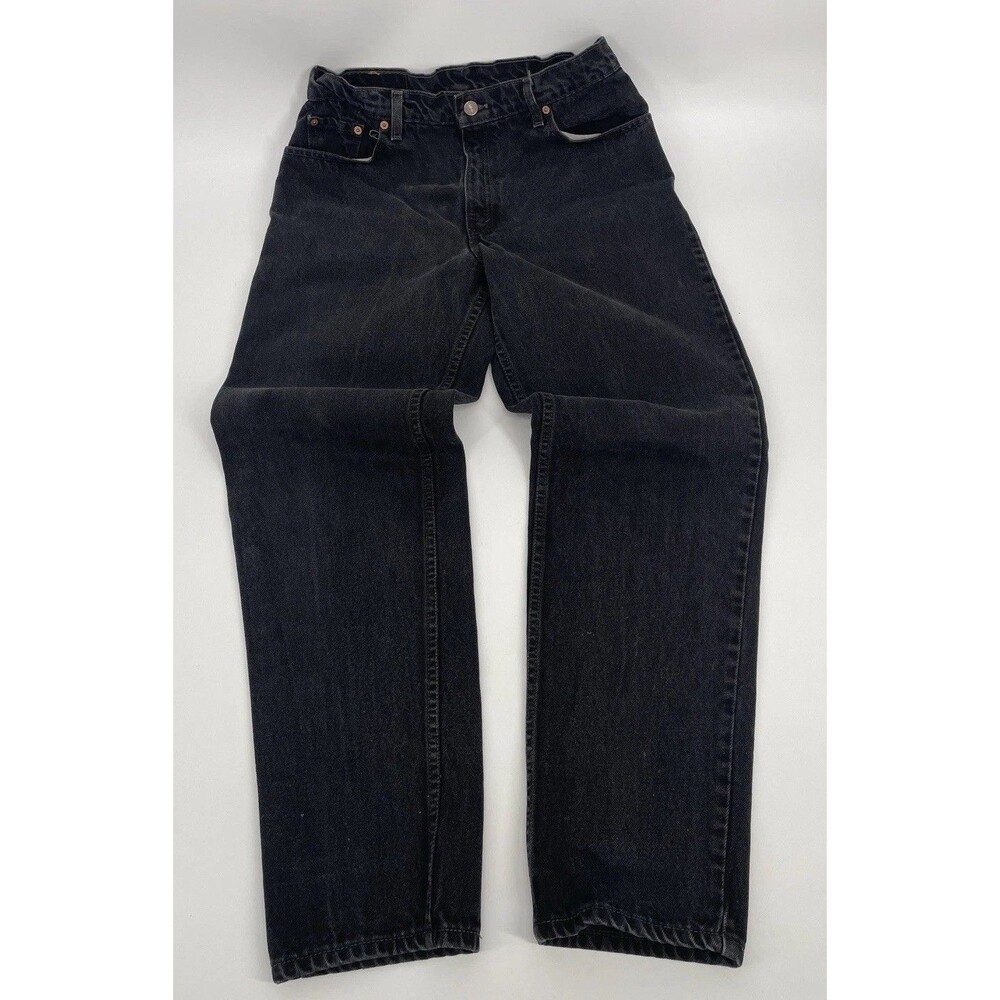 Levi’s 550 Black Jeans Women’s 13 JR Relaxed Tapered High Rise 1998 Vintage
